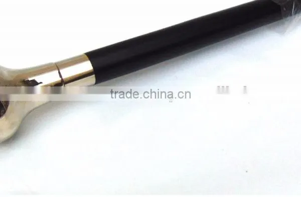 Designer Brass Walking Stick/Antique Beautiful Walking Stick/Black Wood Walking Stick Wk1118 photo-4