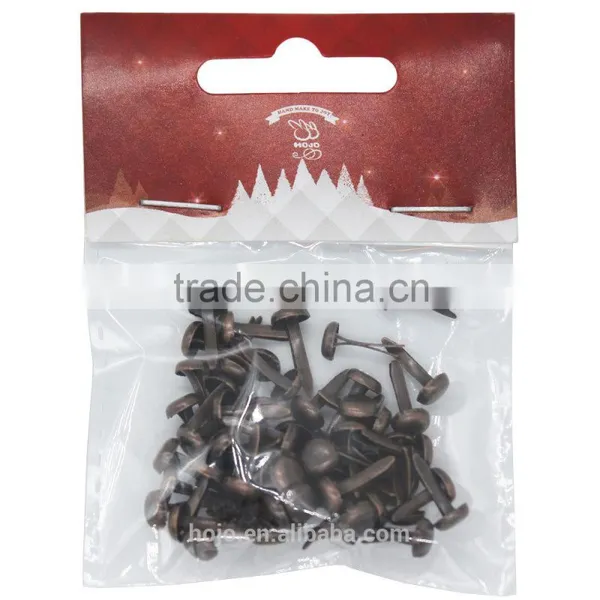 Wholesale Brads 6mm Antique Copper for Scrapbooking photo-3