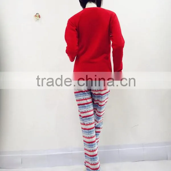 Exclusive Custom Personality Warm Pajamas Women photo-3
