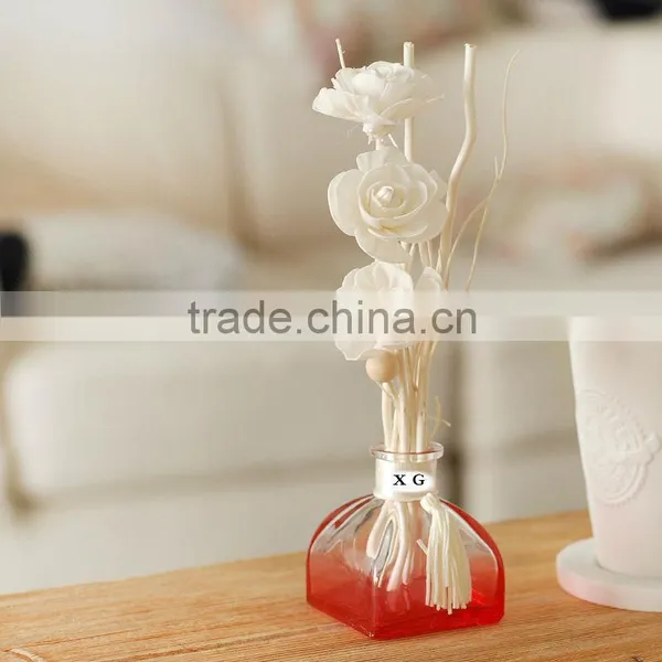 Air Perfume Reed Diffuser With Sola Flower&Rattan Stick photo-4