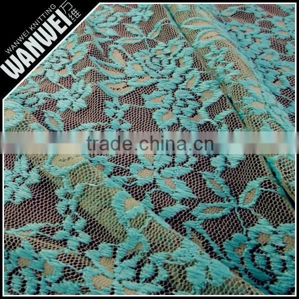 Chopper Bar Lace Trim Pattern Water-soluble Collar Lace Textile Garment Decoration Bridal Elastic Lace Fabric