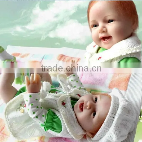 Vinyl Soft New Interactive Intelligent Reborn Baby Doll 22inch Quality Choice