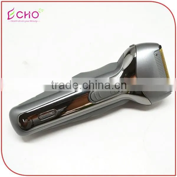 Electric Rechargeable Double Blade Waterproof Men's Shaver Trimmer photo-4