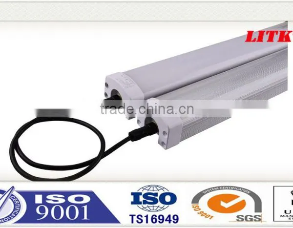 125lm/w IP65 IK10 Tri-proof Led Light, Linear Low Bay, Led Ip65 Fixture, IP65 Use in Outdoor and Indoor photo-2