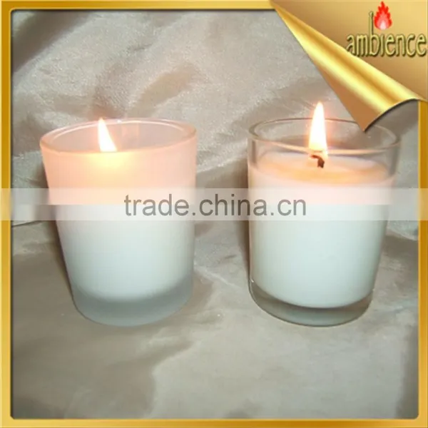 Glass Candle Memorial Smokeless Religious Jar Candle
