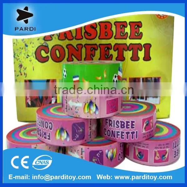 Event Long Throw Tissue Confetti Frisbee Streamers for Promotion photo-3