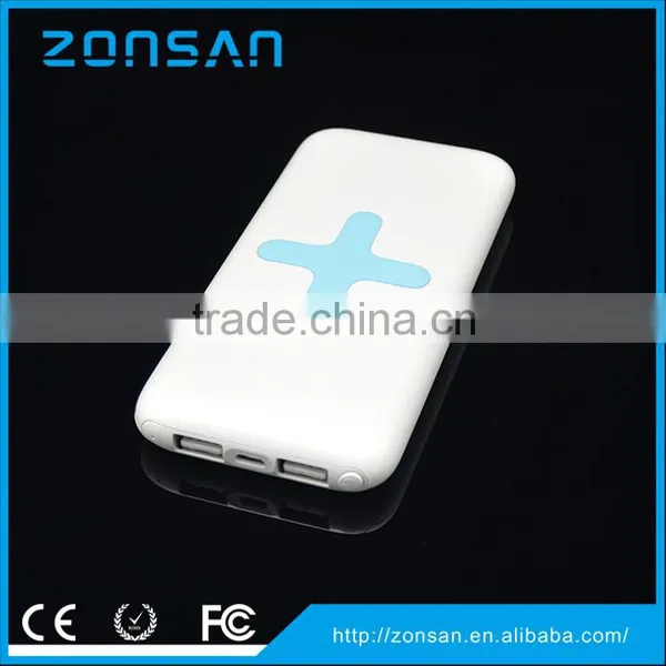 Newest Product China Usb Universal Travel Wall Charger 8000ma Wireless Power Bank