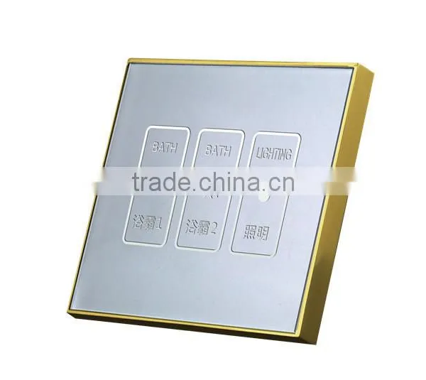 3GANG 3 WAYS Intelligent Touch Screen Light Control Switch LED Touch Switch photo-4