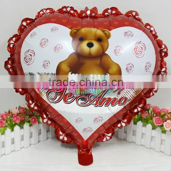 Hot Sale 23 Inch Lace Spanish "I Love You" Balloon Heart Helium Balloon for Kids Toys Wedding Decoration Balloons,foil Balloon Quality Choice photo-4