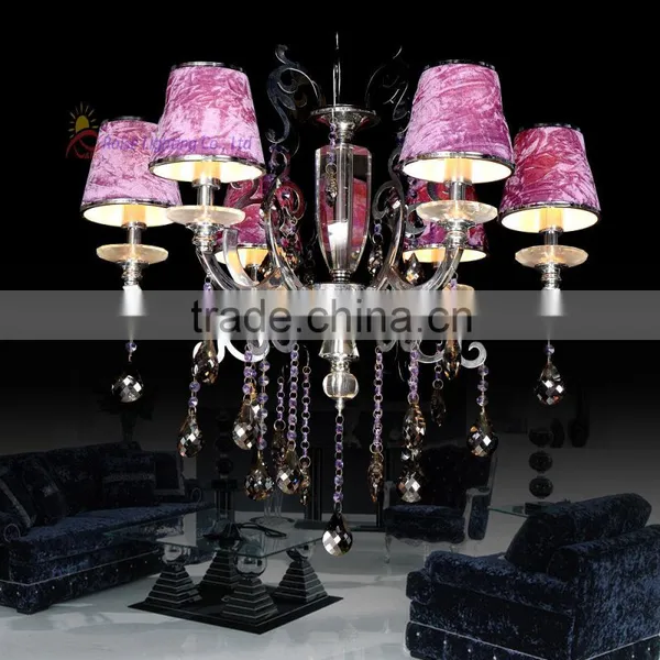 Crystal Pendant Light,Incandescent Bulb Chandelier,Glass Crystal Chandelier Pendant for Wedding Decoration Made in Guzhen