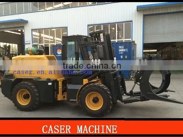 Off Road Forklift All Terrain 4WD Forklift Manitou Forklift Container Operation off Road Forklift CPCY28, CPCY35 With CE photo-4