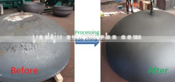 Dish Head Shot Blasting Machine/sandblasting Machine photo-3