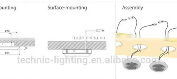 High Voltage LED Showcase Light photo-3