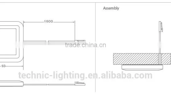LED Cabinet Light for Office Lighting With CCT Dimmable Function photo-3