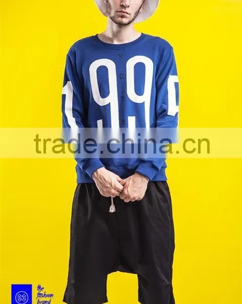 Basic Crew Neck Wholesale Polyester Hoodies With Factory Price photo-5