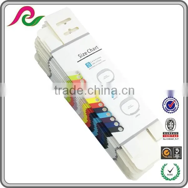 Folding Paper Box With Clear Plastic Window for Sports Bracelet Packing photo-2