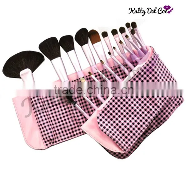 Luxury 21pcs Makeup Brush Goat Hair for Beauty Use With Cosmetic Bag Supplier's Choice photo-5