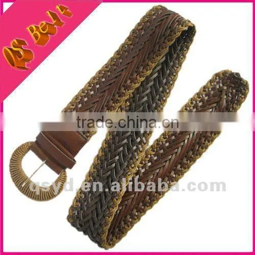 2016 Fashion Women Braided Leather Cord