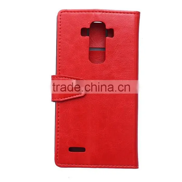 Wholesale Flip Cover Leather Case For LG G4 ,For LG G4 Book Cover Stand Case photo-2
