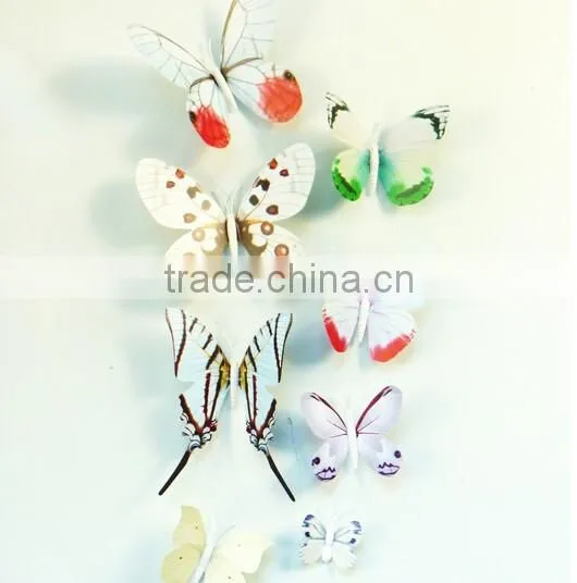Mutil Color Butterfly Vine Pattern Wall Sticker Decals Mural DIY Art Vinyl Home Decor photo-2