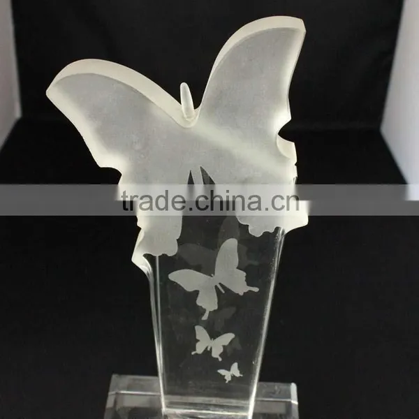 Hot Selling Crystal Butterfly Trophy for Sale photo-5