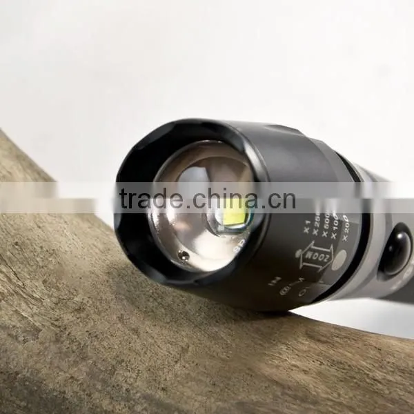 POPPAS 868 Wholesale Aluminum Waterproof 10w Rechargeable LED Torch Flashlight photo-3