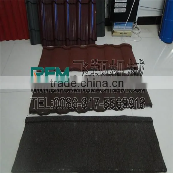 FX Stone Coating Metal Tile Step Tile Machine photo-5