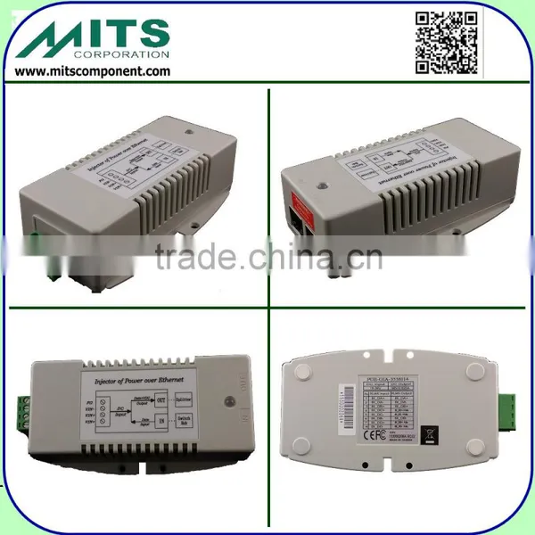 35W/56V DC 36V~72V Input Gigabit High PoE Injector photo-4