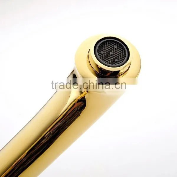 Sanitary Ware Kitchen Basin Sink Faucet Brushed Kitchen Faucet/finish Gold Kitchen Faucet photo-5