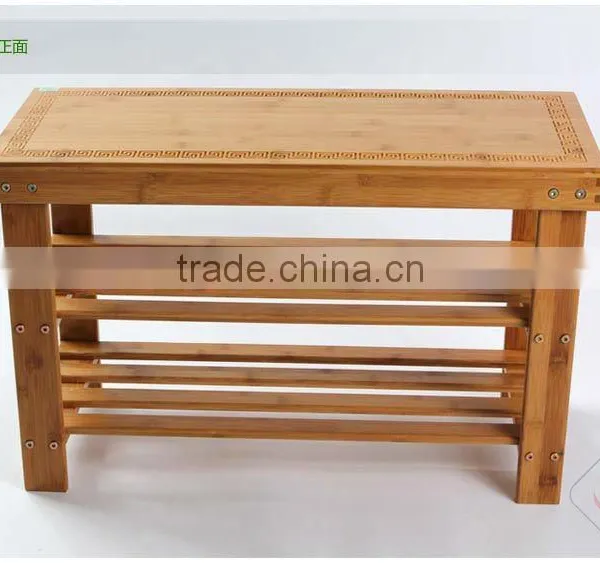 Bamboo Shoe Rack
