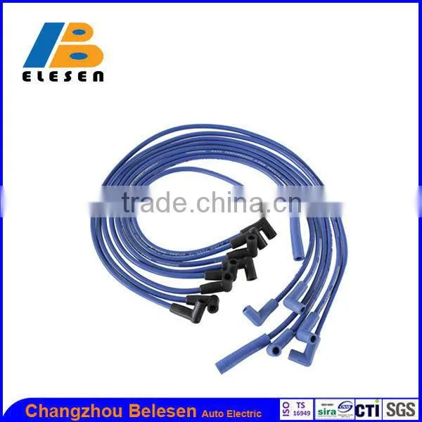Multi-core Wire Wound Ultra Low Resistance 8-10mm Sports Car Racing Color Universal Ignition Wire Set