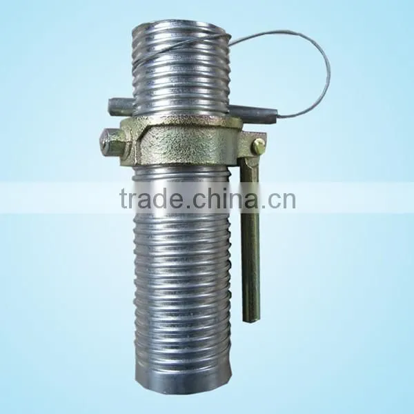 High Quality Scaffolding Prop Sleeve With Prop Nut/Scaffold Steel Prop Sleeve
