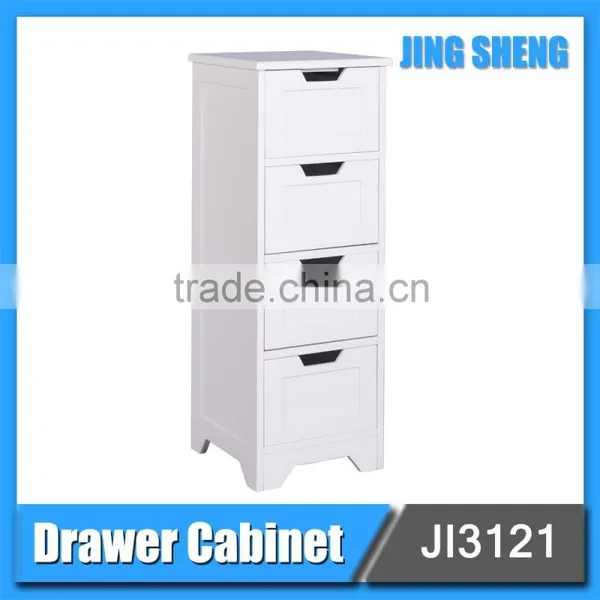 Modern Simple Design of Bathroom Vanities Furniture 4 Drawers Drawer Chest