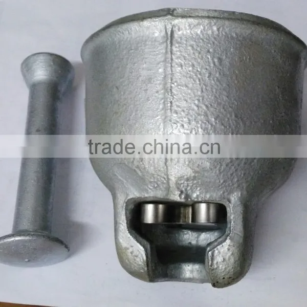 CLEVIS TYPE METALLIC FITTINGS FOR 6'' DISC INSULATOR photo-4