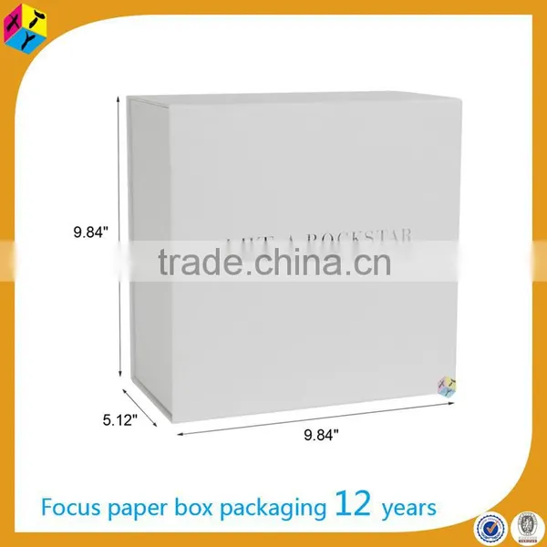 Rigid Cardboard Packaging Hat Box White House photo-2