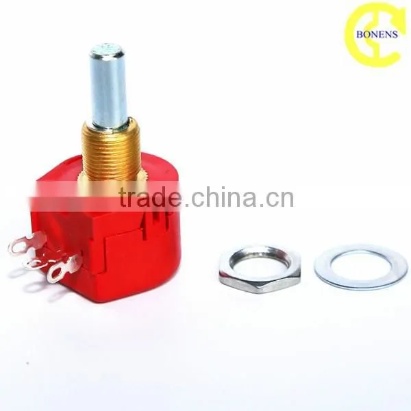 WX118 1w Single-turn 20mm 49mm Long Shaft Wirewound Potentiometer photo-6