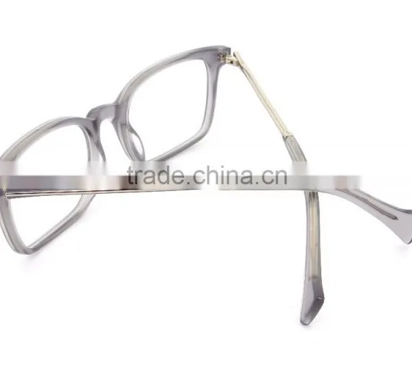 Best Wholesale Grey Reading Glasses With Metal Temple photo-4