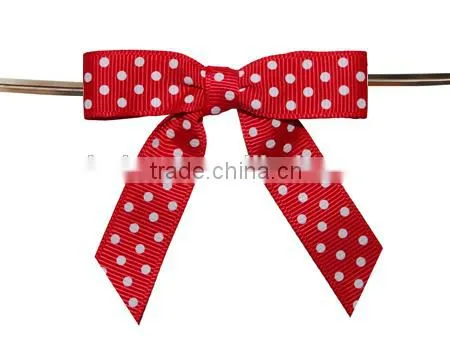 Lingerie Satin Ribbon Bows for Garment Trimming
