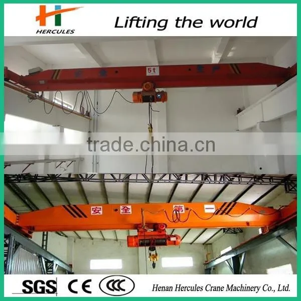 Overseas Service Warehouse Single Girder Overhead Crane Supplier On Rail photo-3