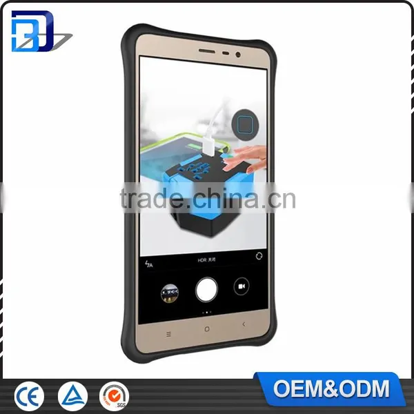 Low Price Mobile Phone Accessories TPU+PC Hybrid Armor Case For Xiaomi Redmi Note 3 Cover With Kickstand Paypal Accept photo-3