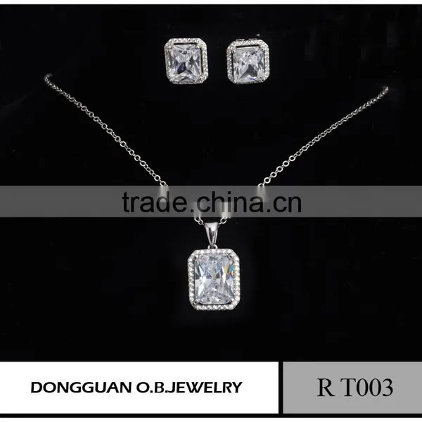 New Arrival Fashion Costume Jewelry Set New Designs Zircon Jewelry photo-4