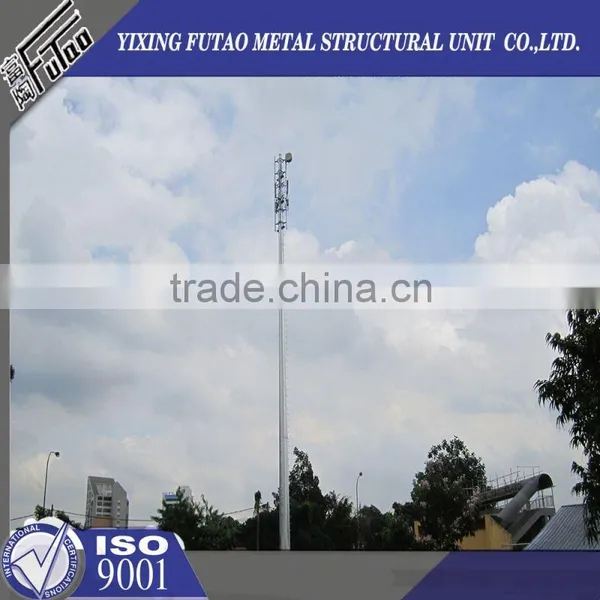 High Quality Galvanized Monopole Antenna Tower photo-6
