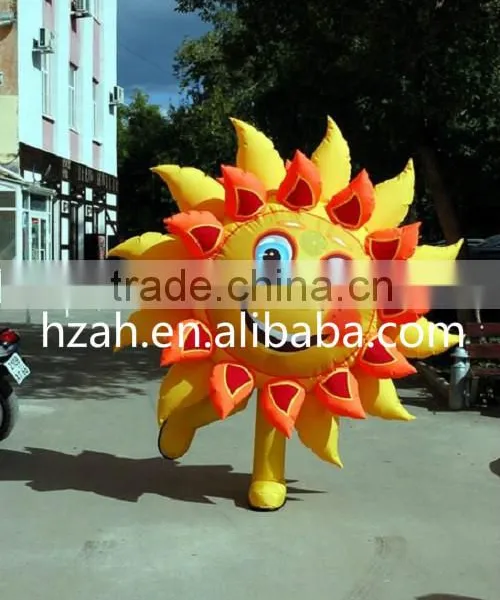 Inflatable Sun Flower Costume for Outdoor Advertising Decoration photo-2
