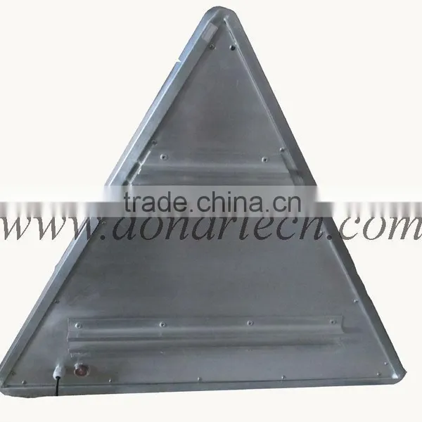 Aluminum Material Super Brightness Weather Proof Solar Traffic Sign photo-4