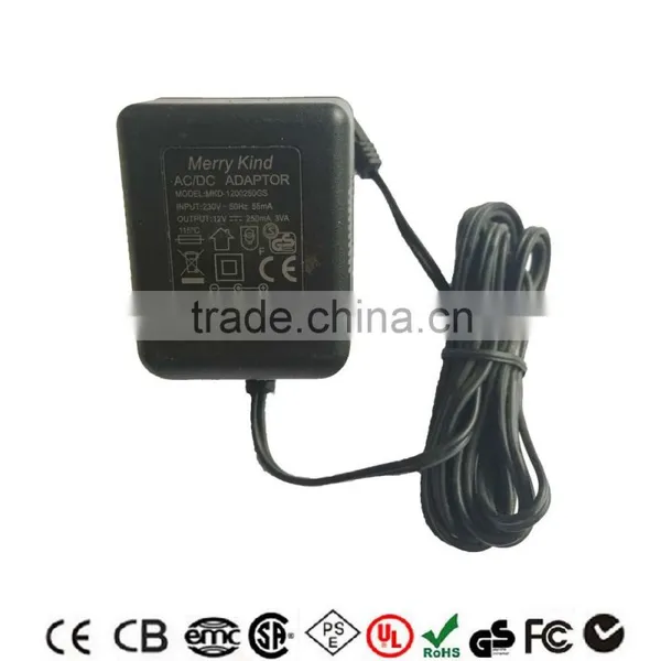 Linearity Electronics Adapter 12V 500mA AC DC Adaptor With CE UL GS photo-4