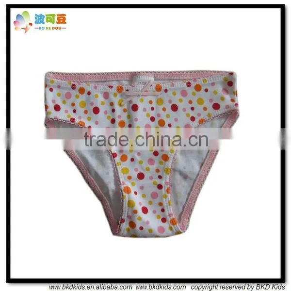 BKD Soft Cotton Printed Girl Underwears
