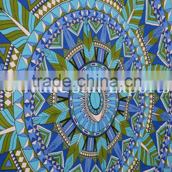Large Indian Tribal Ombre Mandala Hippie Bohemiean Cotton Bedding Home Decor Bedspread photo-4