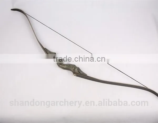 2016 New Archery Black Wood Recurve Bow Hunting for Adult photo-2