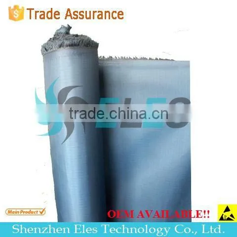 Class 100 1000 Strip Grid Polyester With Conductive Carbon Cleanroom Anti Static Fabric photo-5