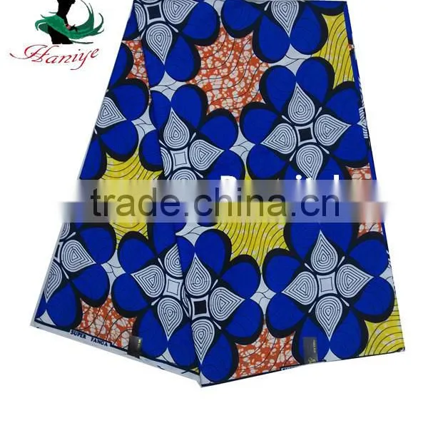 100% Cotton Real Wax Fabric SMRC-10 African Super Wax Print Fabric Wholesale photo-5
